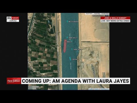 Ship refloated after briefly blocking Suez Canal