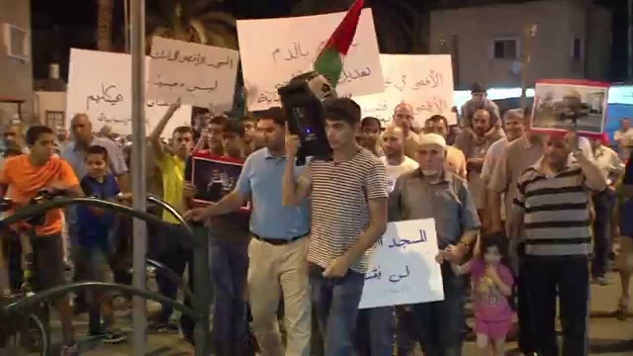 مسيرة النهضة الشبابية نصرة للاقصى/ قلنسوة