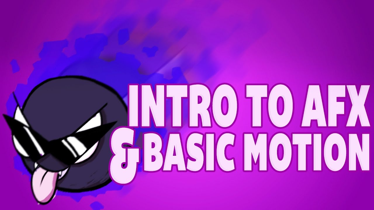 Adobe After Effects Basic Motion Graphics Tutorial + Program Overview ...