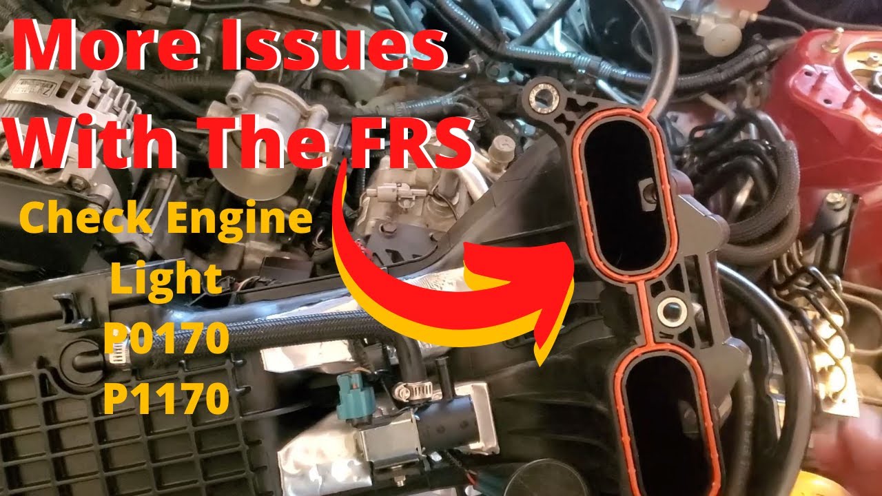 Still Chasing After Check Engine Light Codes For The FRS... - YouTube