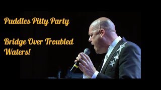 Vignette de la vidéo "FULL VERSION (Unmasked)! Puddles Pity Party- Bridge Over Troubled Water (AGT) Kingsized Clean Audio!"