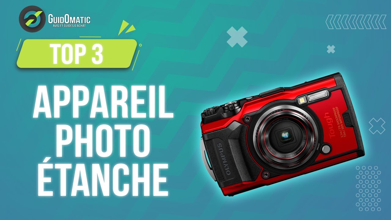 ⭐️ TOP 3 : APPAREIL PHOTO ETANCHE 2023 