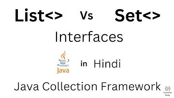 Difference between Set and List in Java | List and Set Interfaces in Java