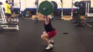 Dan 100kg Snatch complex