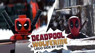 Deadpool & Wolverine Trailer in Lego (Side By Side)