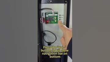 10.1 inch Android touch screen change the app #vendingmachine