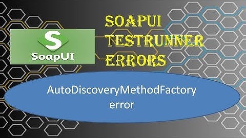 Soapui testrunner error AutoDiscoveryMethodFactory ClassNotFoundException