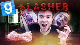 NOWY PRZERAŻAJĄCY TRYB! | Garry's mod #404 - SLASHER! (W: Plaga, Diabeuu, Admiros, Paveł, Flothar)