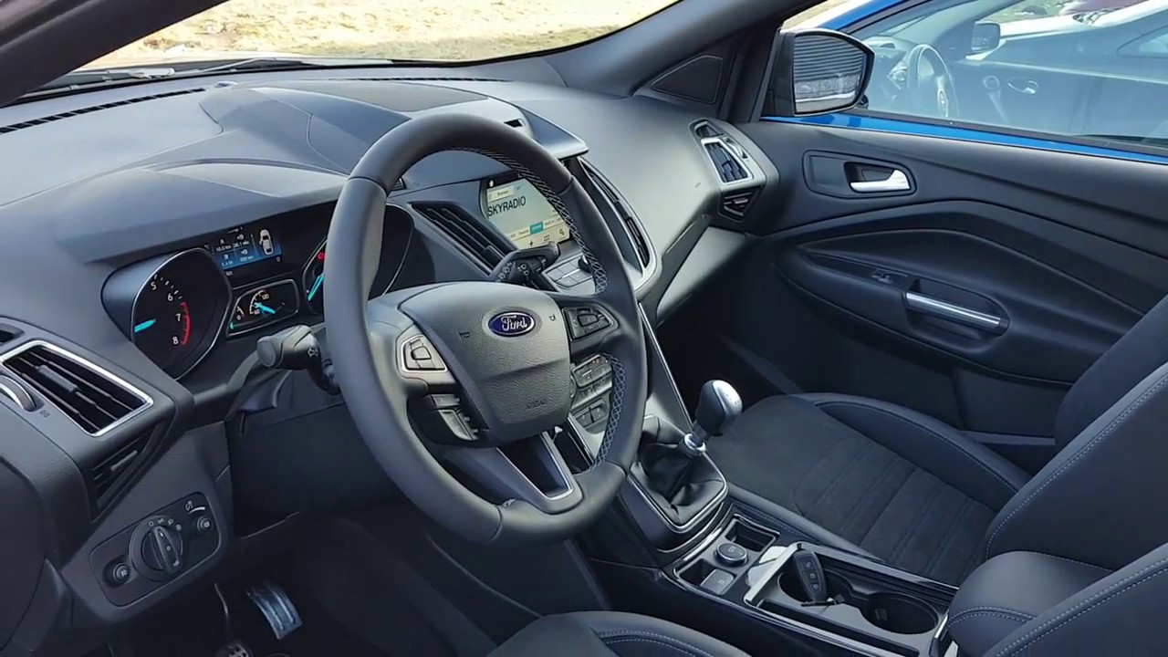 FORD KUGA ST 2017 INTERIOR REVIEW YouTube