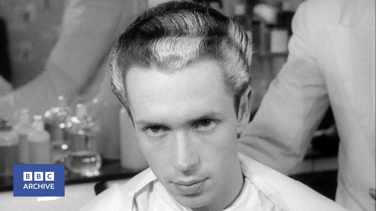 1959: Hairdressing... for Men? | Mainly For Women | BBC Archive