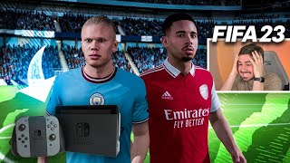 JOGANDO FIFA 23 MAS NO NINTENDO SWITCH! ME SURPREENDEU!