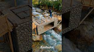 Container bunker build cozy off-grid survival shelter 🚃 #shelter #shorts #bunker