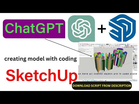 SketchUp + ChatGPT / multiple copy | part -2