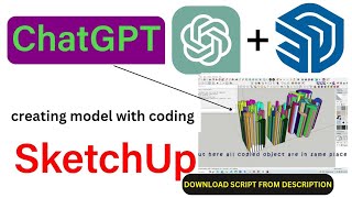 SketchUp + ChatGPT / multiple copy | part -2
