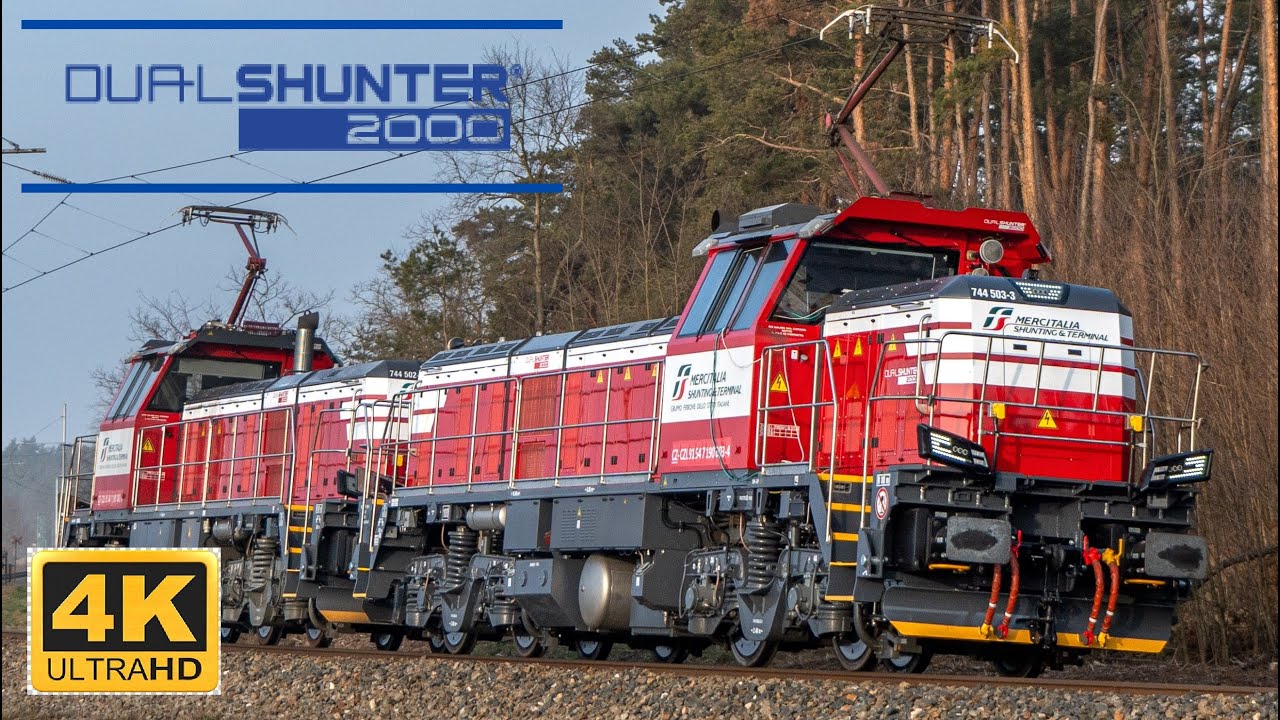 🆕️ CZ LOKO DualShunter 2000. 744.502 a 744.503. VUZ Velim test centre 2025 🆕️