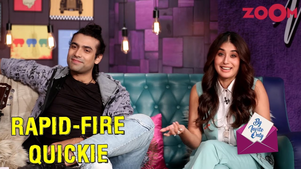 Jubin Nautiyal and Kritika Kamra answer rapid-fire questions on the segment Quickie