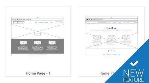 New Wireframing Tools in SmartDraw