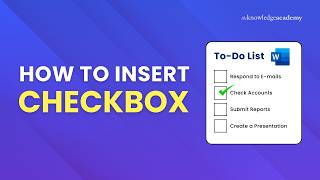 How to Insert a Clickable Checkbox in Microsoft Word [2025]