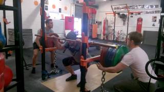 Supra-maximal Hand Supported Isometric Safety Bar Squat