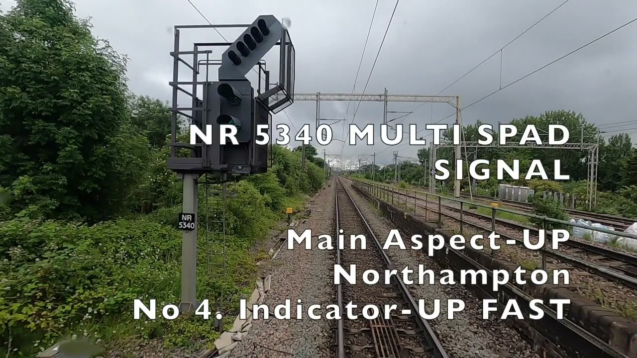 Drivers Eye View. Rugby-Northampton.