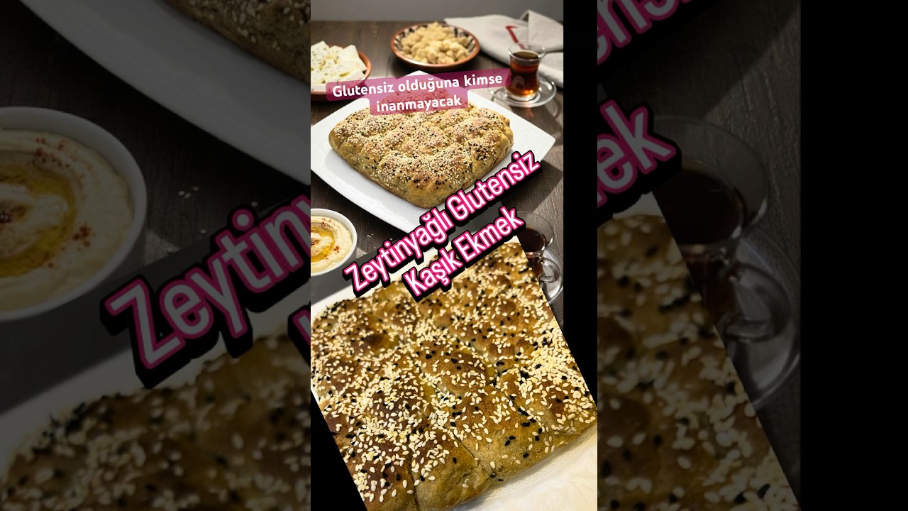 Glutensiz olduğuna kimse inanmayacak! 😍  #glutensiz #glutenfree #ekmek #pratiktarifler