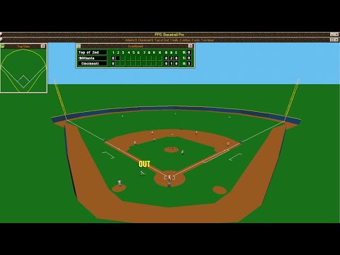 Front Page Sports: Baseball Pro '98 (PC) - CPU vs. CPU Gameplay