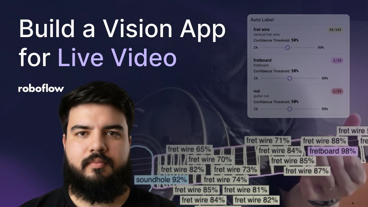 How I Built an AI Guitar Teacher | Learn To Use AI with Live Video