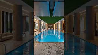 Secret Underground House with Pool 🤯 #house #PoolHome #underground