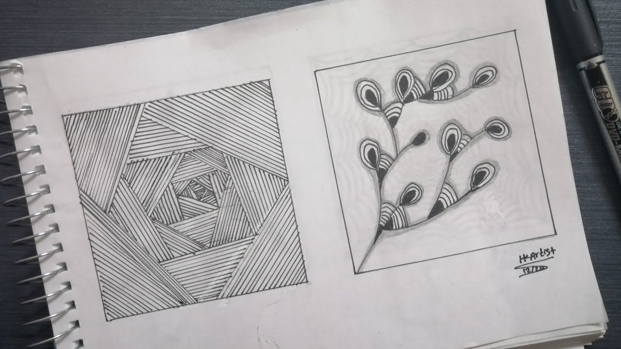 رسم وحدة زخرفية هندسية ثالث ابتدائي - YouTube