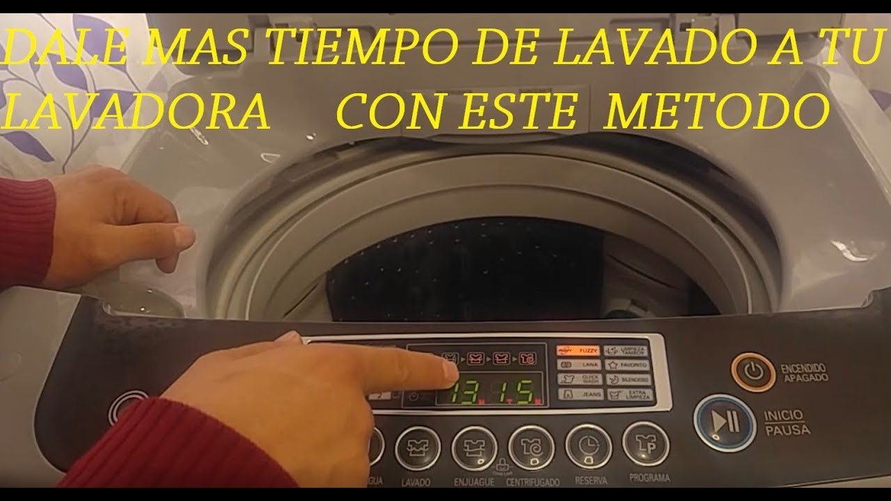 Conoce nuestra Lavadora con tambor giratorio, turbodrum, extra