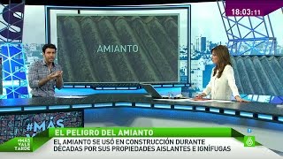 ¿Qué enfermedades produce el contacto con amianto?