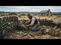 He Built His Walls From Glass Bottles and Clay — Light Came Through but Cold Never Did