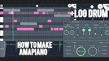 How to make amapiano in fl studio mobile ft Tyler icu & felo le tee / come fazer amapiano 🇿🇦/ 🇲🇿