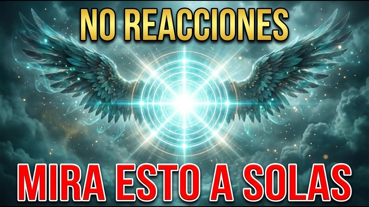 ELEGIDO, NO REACCIONES — MÍRA ESTO A SOLAS 🤫 EL CIELO NO QUIERE QUE NADIE TE INFLUENCIE AHORA