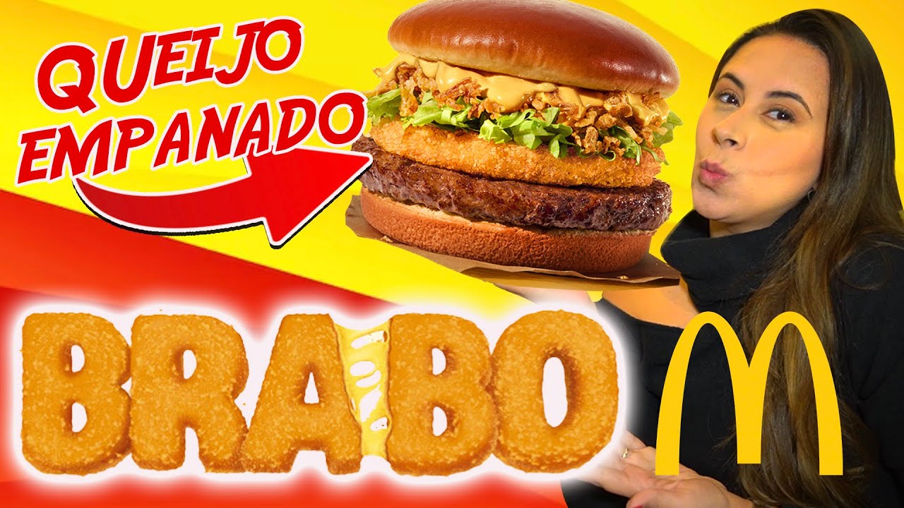 McDdonald's de Queijo Minas Empanado: Novo Brabo do Méqui