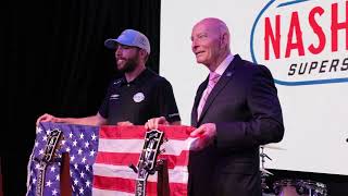 Nashville Superspeedway and the Cracker Barrel 400 Support MTSU's Veterans Center
