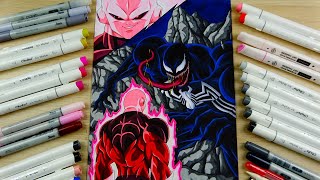 Drawing JIREN vs VENOM in REAL TIME | 7 HOURS Drawing STRAIGHT! | 4K