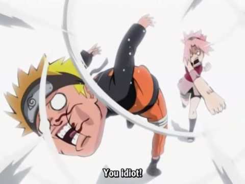  Sakura hits Naruto  YouTube