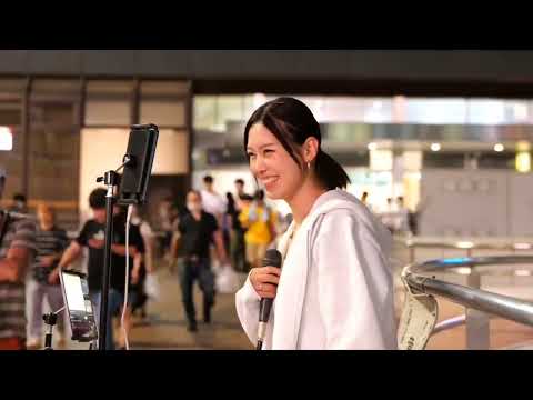 【歌うま】京都の素敵な歌姫が！きゃない『バニラ』covered by 加藤結愛 路上ライブ
