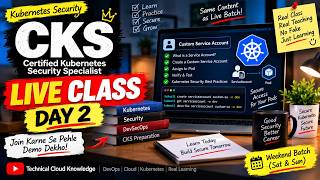 CKS Day-2 | Custom Service Account in Kubernetes 🔐 | Create & Configure Service Account | CKS Hindi