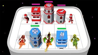 MERGE & CONQUER 3D - Tower Dragon Merge Battles screenshot 4