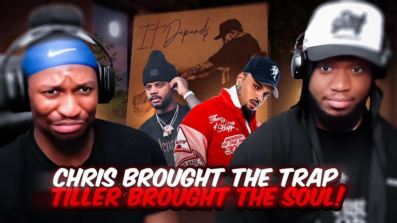 BREEZYXTILLER!! | Chris Brown ft. Bryson Tiller - It Depends REACTION!!