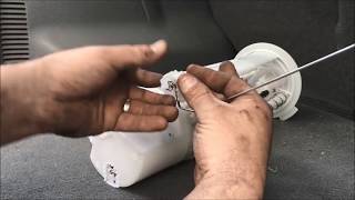 07 jeep liberty  gas tank fuel pump replacment