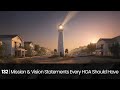 132 | Mission & Vision Statements Every HOA Should Have
