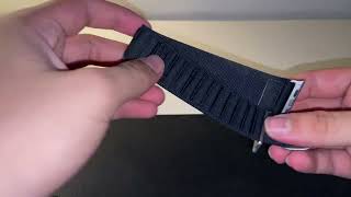 Alpine Loop Sport Nylon Solo Loop Rugged Strap with Titanium G‑Hook for Apple Watch Review