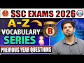 SSC EXAMS 2026 💥 A - Z VOCAB SERIES ❤️🔥 CLASS 02 BY SANJIV SIR #vocabulary #sanjivsir #english