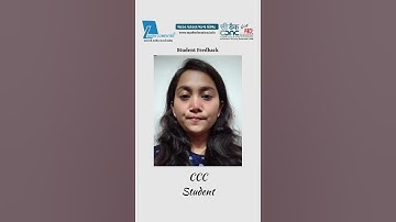 Computer Basic (CCC) Course Completed Feedback in Mark Computer (ATC of C-DAC)