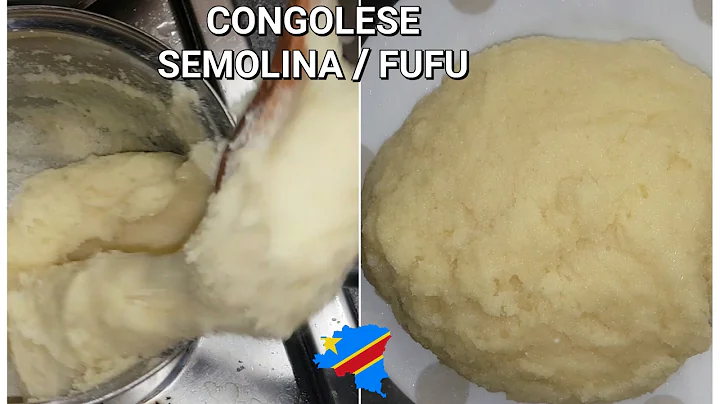 How To Make Semolina FUFU