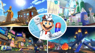 Mario Kart 8 Deluxe - Playable Dr. Mario (Wave 5 DLC Courses)