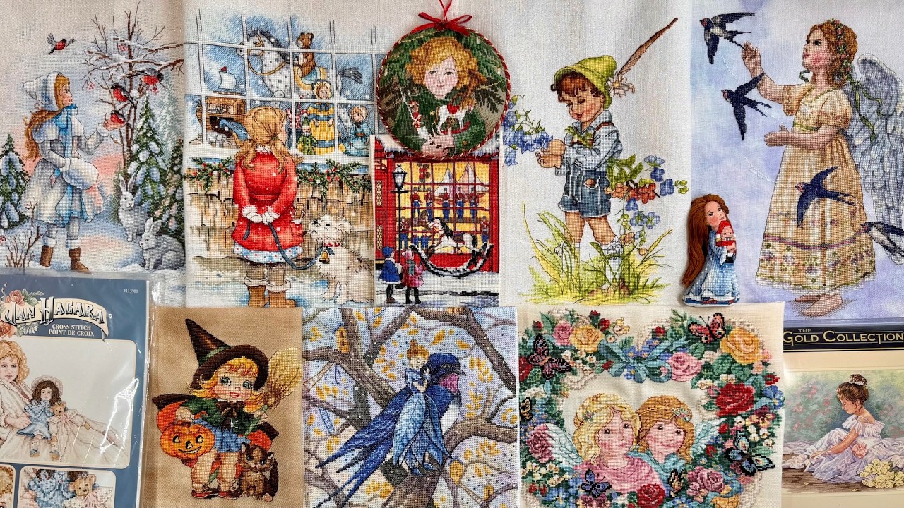 #73 Дети и ангелы: моя вышивальная коллекция